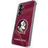 Florida State University Red Jersey Galaxy S24 Plus Clear Case